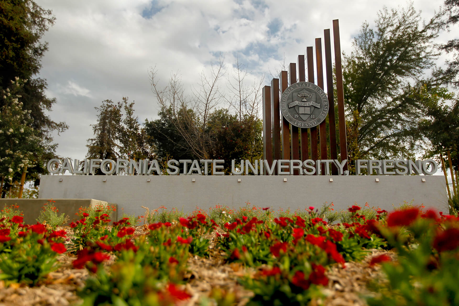 Fresno State outdoor sign