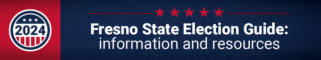 fresno state election guide